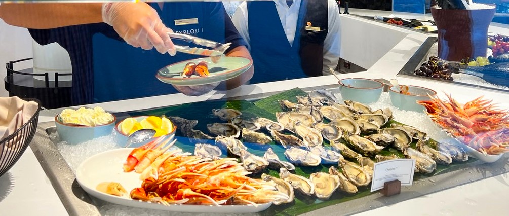 Yes, Fresh Oysters & Crab Claws in the Emporium Marketplace - Photo by Goldring Travel