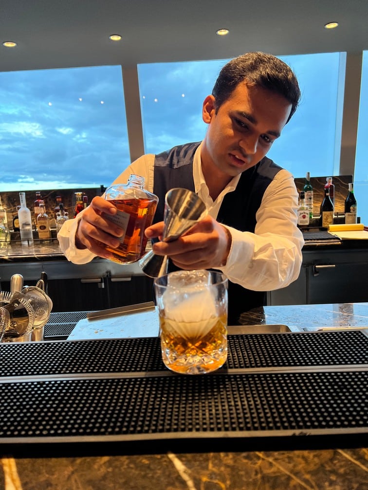 Explora Journeys' Explora I Malt Whisky Bar - Photo by Goldring Travel