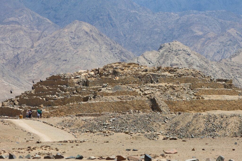 Another of Caral's pyramids