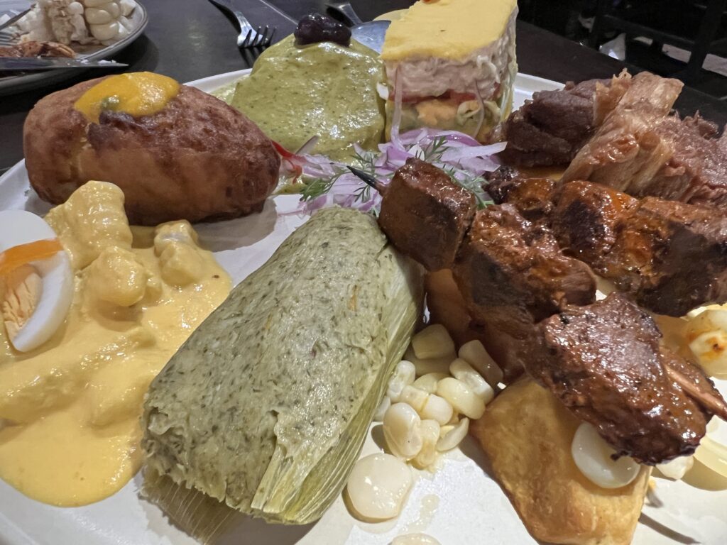 Peruvian Beef, Pork, Potatoes, and More