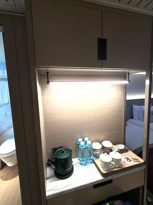 Century Voyage Category A Balcony Stateroom Tea Station