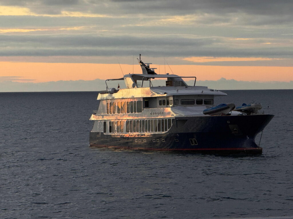 One of the three identical Ecoventura 20-Passenger Yachts