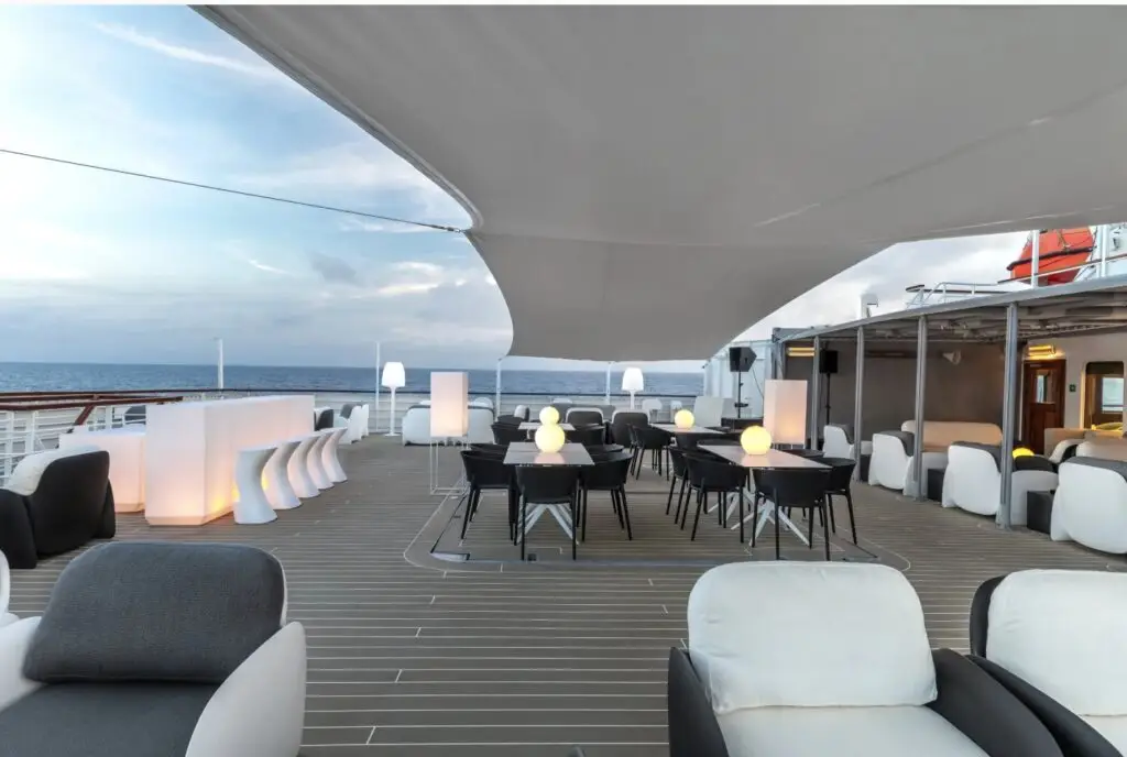 On Deck aboard St. Helena