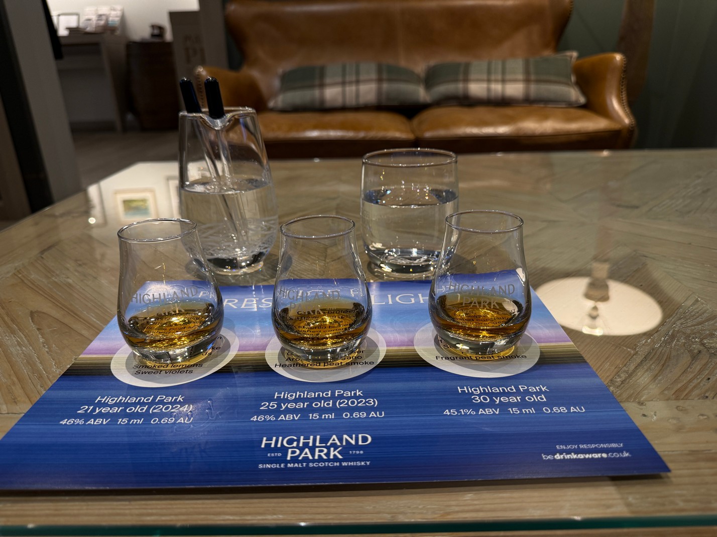Highland Park Premium Whisky Tasting