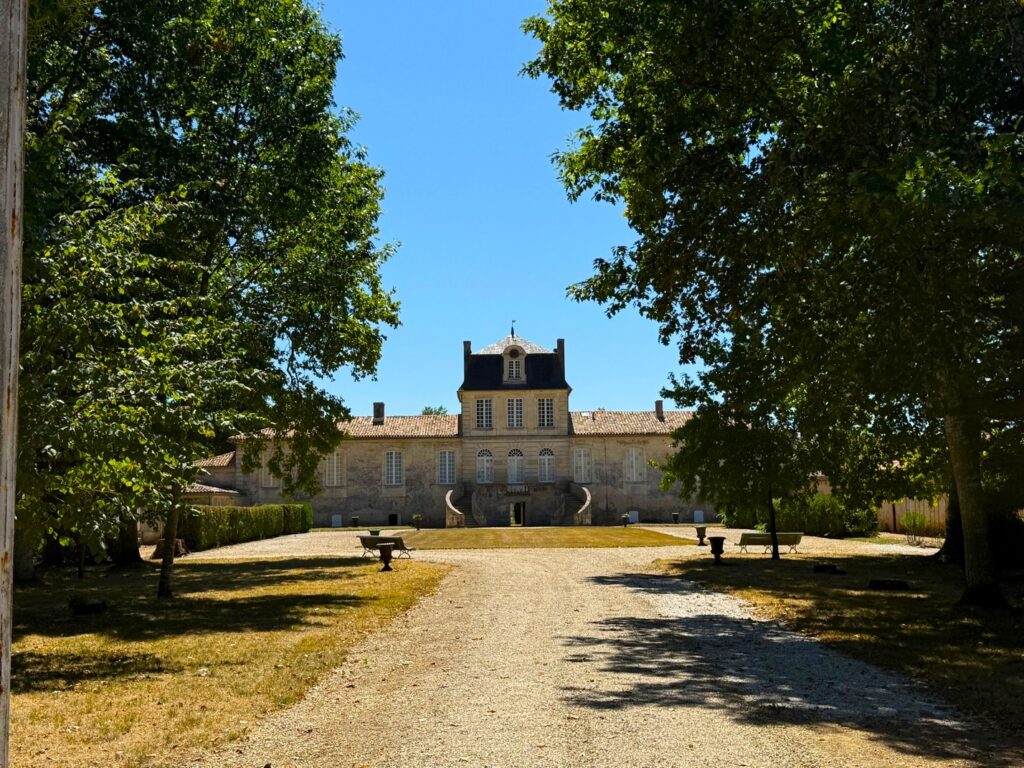 A beautiful chateau in Sauterne (Cadillac), France