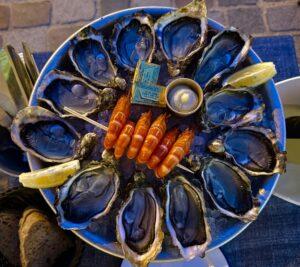 Oysters from Arcachon Bay, France