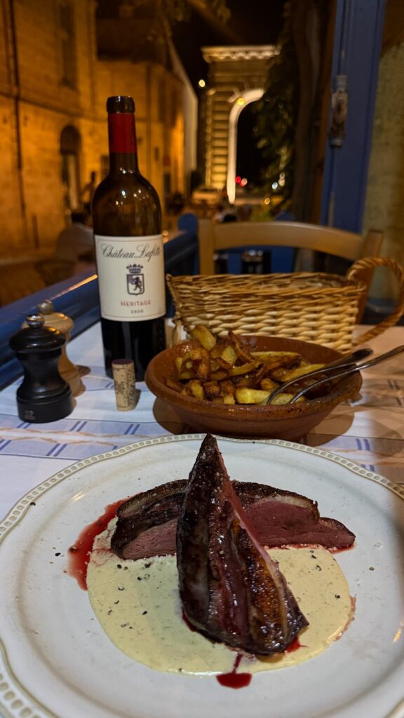 La Tupina - Grilled Duck over a wooden fire and Duck Fat French Fries
