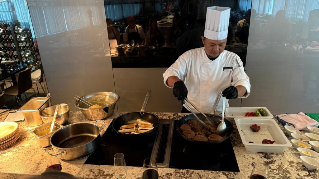 Scenic Diamond's Shopping Then Cooking with the Chef