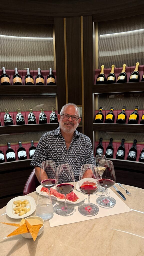 Explora III arranged a Private Super Tuscan Wine Tasting...Just for me!