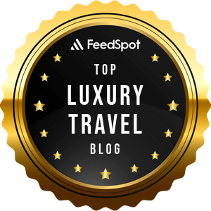 Feedspot Top Luxury Travel Blog Award