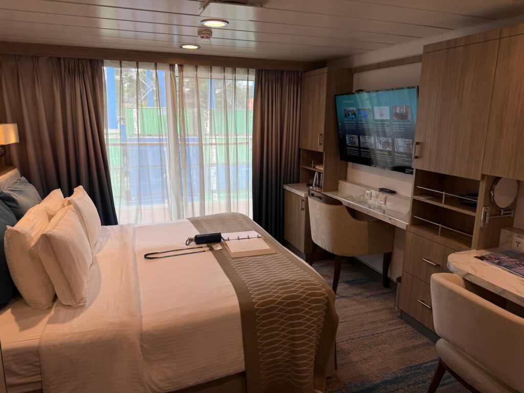 Balcony Stateroom on Aurora Expeditions' Greg Mortimer